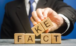 Applicant in suit changing fact with fake