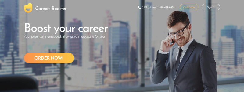 best IT resume careers booster banner