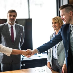 Man not happy about his colleague's success a sign of office politics