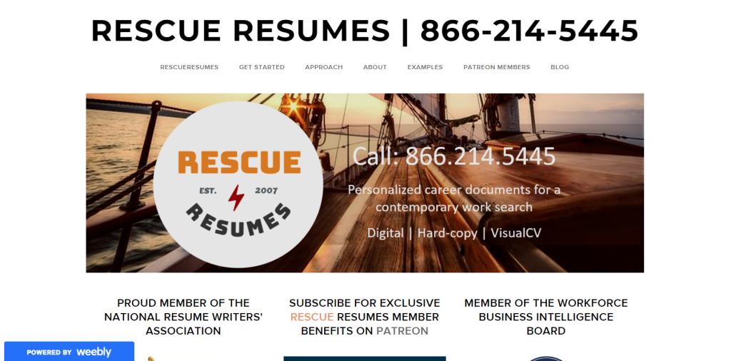 rescue resumes review