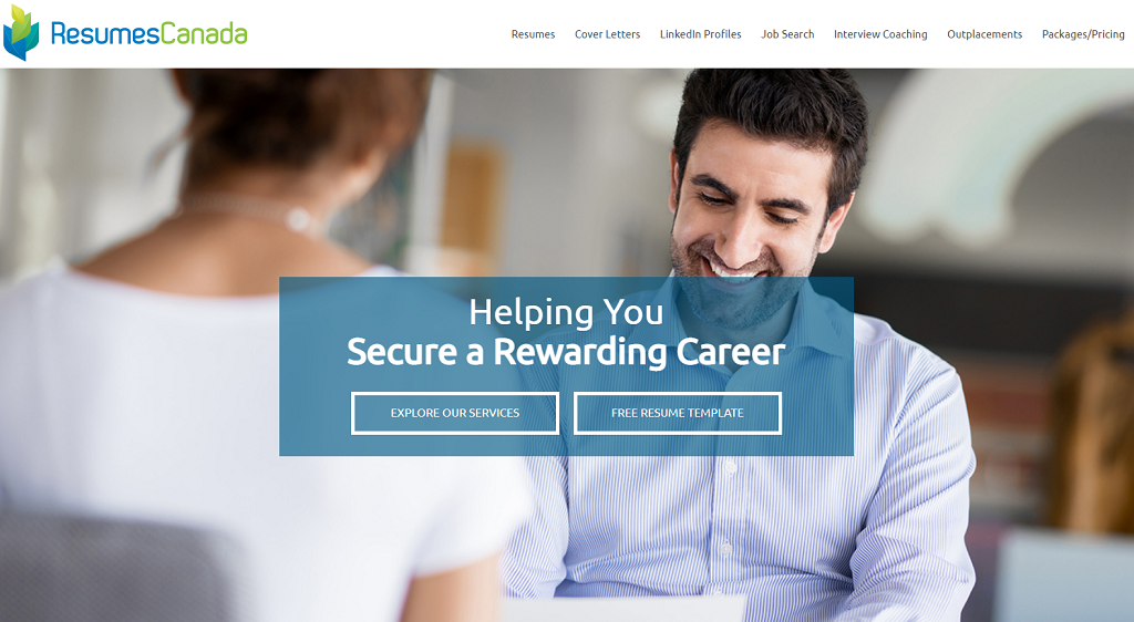 ResumeCanada hero section resume writing services calgary